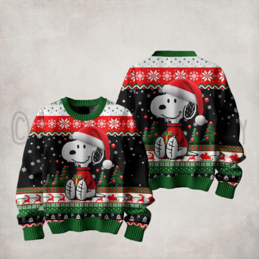Snoopy 2024 Peanuts Merry Christmas Ugly Sweater