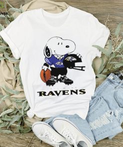 Snoopy A Strong And Proud Baltimore Ravens NFL Shirt