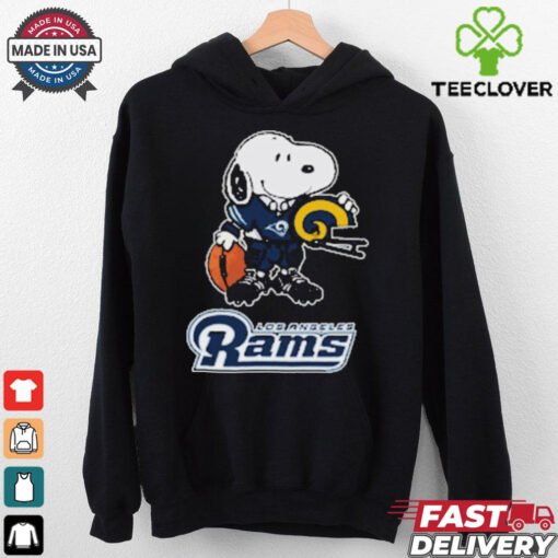 Snoopy A Strong And Proud Los Angeles Rams NFL T Shirts