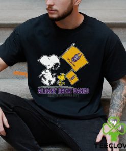 Snoopy Albany Great Danes Road To Oklahoma City flag shirt