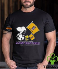 Snoopy Albany Great Danes Road To Oklahoma City flag hoodie, sweater, longsleeve, shirt v-neck, t-shirt