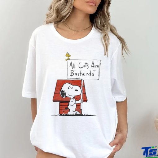 Snoopy All Cats Are shirt1