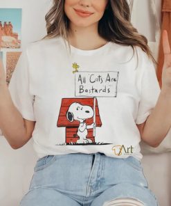 Snoopy All Cats Are shirt1