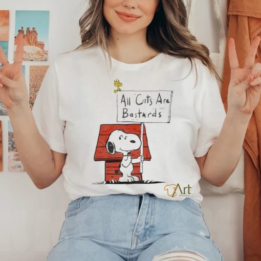 Snoopy All Cats Are shirt1