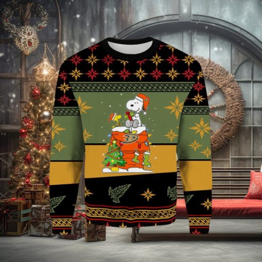 Snoopy Anaheim Ducks Ugly Christmas Sweater
