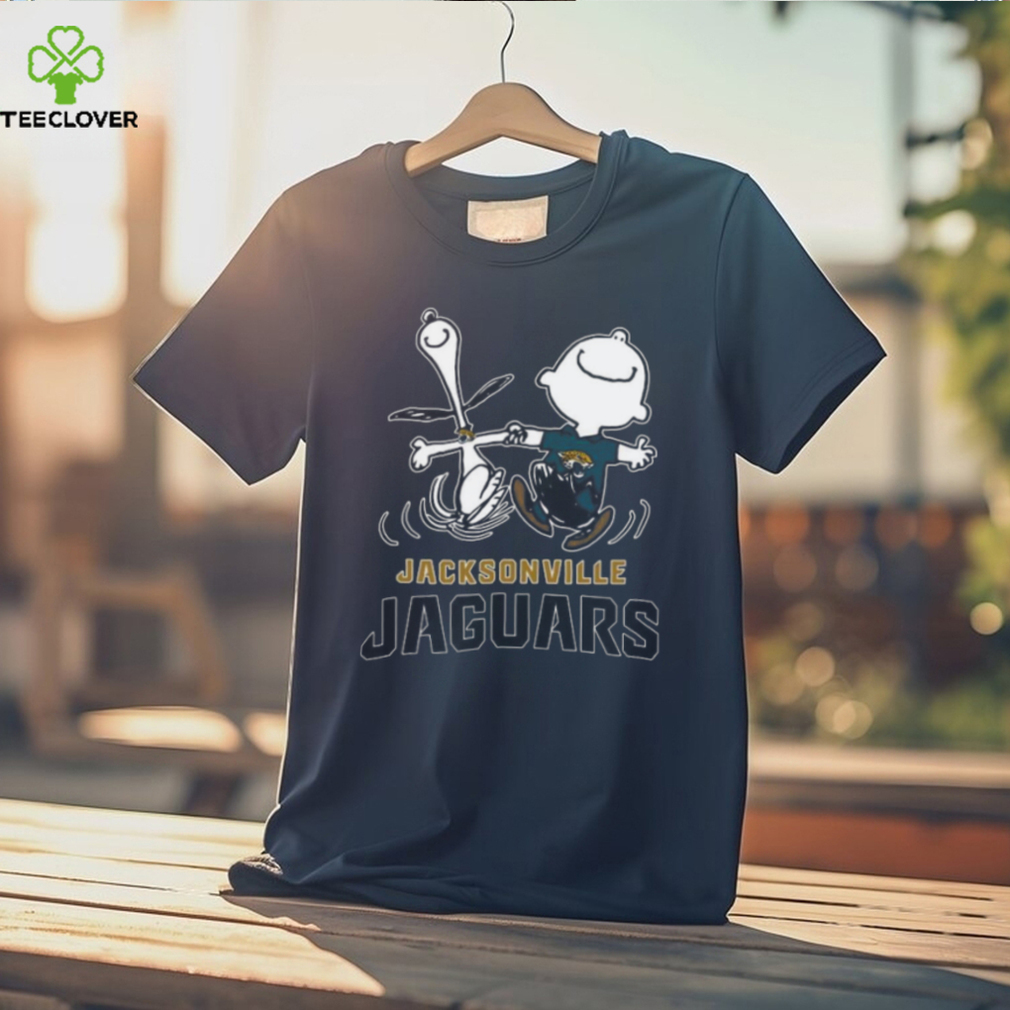 Snoopy And Charlie Brown Happy Jacksonville Jaguars Fans Shirt Snoopy And Charlie Brown Happy Jacksonville Jaguars Fans Shirt