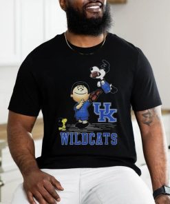 Snoopy And Charlie Brown Kentucky Wildcats The Peanuts T shirt