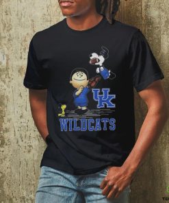 Snoopy And Charlie Brown Kentucky Wildcats The Peanuts T shirt 1 Snoopy And Charlie Brown Kentucky Wildcats The Peanuts T shirt