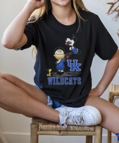 Snoopy And Charlie Brown Kentucky Wildcats The Peanuts T shirt 2 Snoopy And Charlie Brown Kentucky Wildcats The Peanuts T shirt