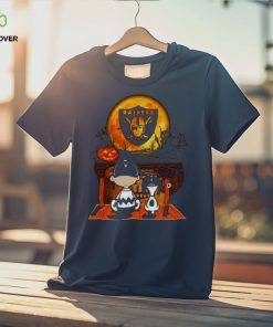 Snoopy And Charlie Brown Las Vegas Raiders Sitting Under Moon Halloween 2023 T shirt 1 Snoopy And Charlie Brown Las Vegas Raiders Sitting Under Moon Halloween 2023 T shirt
