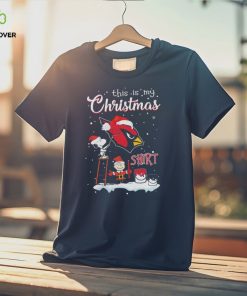 Snoopy And Charlie Brown Nfl Arizona Cardinals This Is My Christmas Shirt