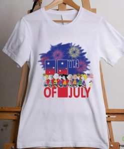 Snoopy And Charlie Brown Peanuts 4th Of July Shirt