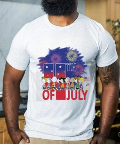 Snoopy And Charlie Brown Peanuts 4th Of July Shirt