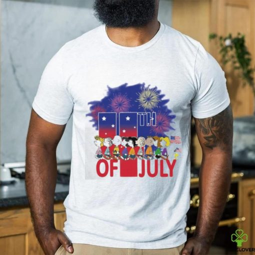 Snoopy And Charlie Brown Peanuts 4th Of July Shirt