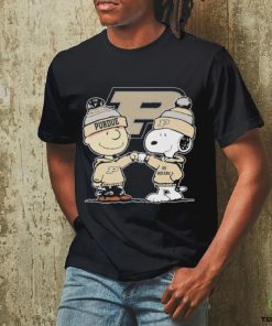 Snoopy And Charlie Brown Purdue Boilermakers Men’s Basketball Shirt