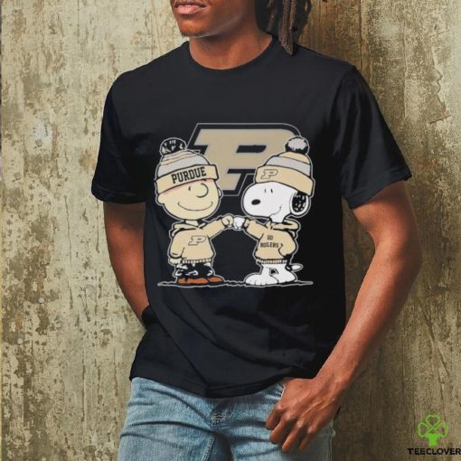 Snoopy And Charlie Brown Purdue Boilermakers Men’s Basketball Shirt