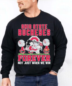 Snoopy And Charlie Brown The Peanuts Ohio State Buckeyes Forever Not Just When We Win T shirts