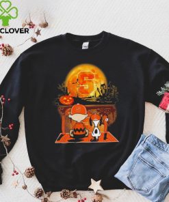 Snoopy And Charlie Brown syracuse Halloween Shirt