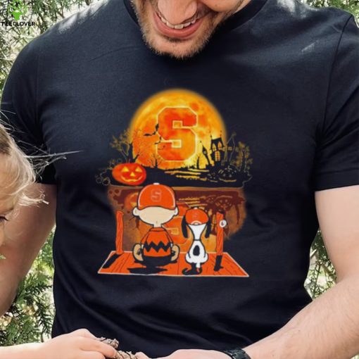 Snoopy And Charlie Brown syracuse Halloween Shirt