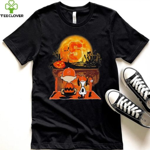 Snoopy And Charlie Brown syracuse Halloween Shirt