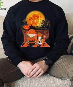 Snoopy And Charlie Brown syracuse Halloween Shirt