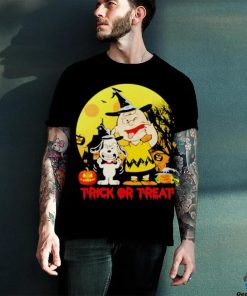 Snoopy And Charlie Trick Or Treat happy Halloween 2023 Shirt
