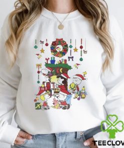 Snoopy And Friends Hat Santa Happy Merry Christmas Shirt 1 Snoopy And Friends Hat Santa Happy Merry Christmas Shirt