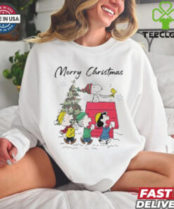 Snoopy And Friends Merry Christmas 2024 T Shirt 2 Snoopy And Friends Merry Christmas 2024 T Shirt