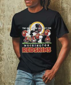 Snoopy And Peanut The One Where We Root For Washington Commanders Redskins T shirt