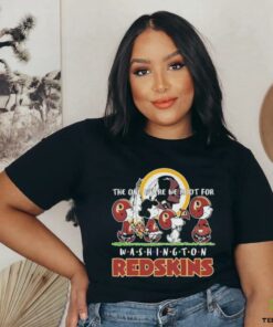 Snoopy And Peanut The One Where We Root For Washington Commanders Redskins T shirt
