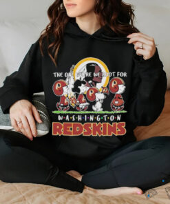Snoopy And Peanut The One Where We Root For Washington Commanders Redskins T shirt