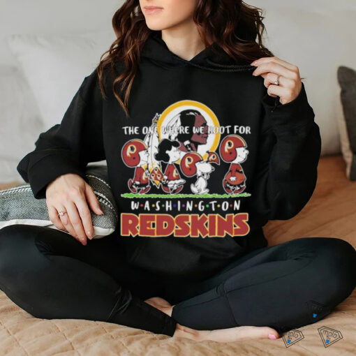Snoopy And Peanut The One Where We Root For Washington Commanders Redskins T shirt