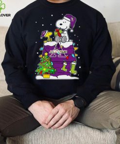 Snoopy And Woodstock Alcorn State Braves Christmas Tree T hoodie, sweater, longsleeve, shirt v-neck, t-shirt