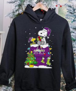 Snoopy And Woodstock Alcorn State Braves Christmas Tree T hoodie, sweater, longsleeve, shirt v-neck, t-shirt