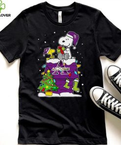 Snoopy And Woodstock Alcorn State Braves Christmas Tree T hoodie, sweater, longsleeve, shirt v-neck, t-shirt