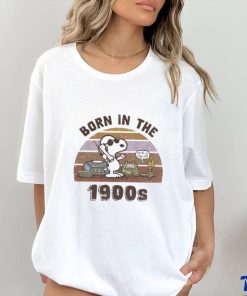 Snoopy And Woodstock Born In The 1900s Shirt