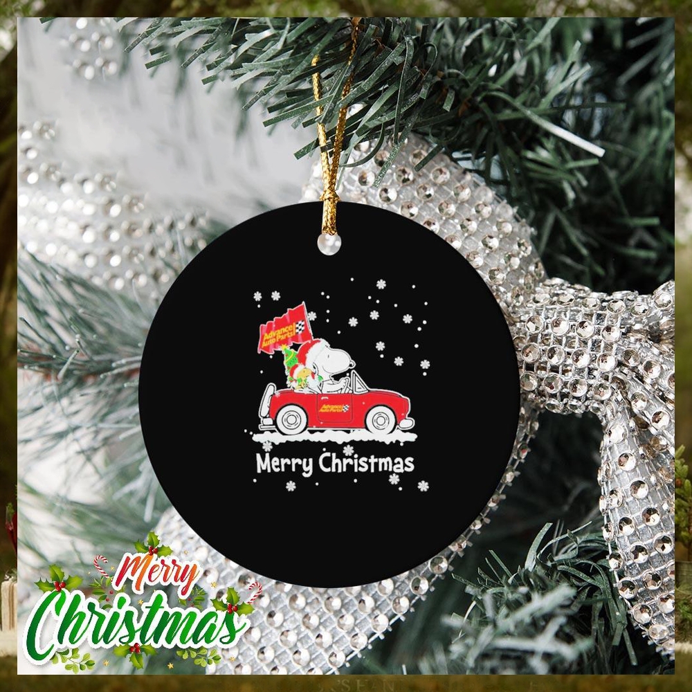 Snoopy And Woodstock Driving Car Advance Auto Parts Winter Christmas Ornament Snoopy And Woodstock Driving Car Advance Auto Parts Winter Christmas Ornament
