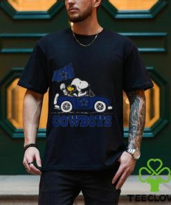 Snoopy And Woodstock Driving Car Dallas Cowboys T hoodie, sweater, longsleeve, shirt v-neck, t-shirt