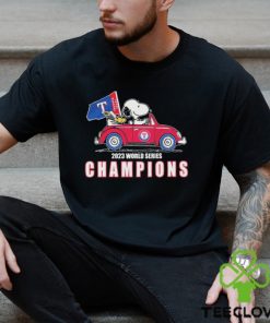 Snoopy And Woodstock Driving Car Texas Rangers 2023 World Series Champions Shirt 1 Snoopy And Woodstock Driving Car Texas Rangers 2023 World Series Champions Shirt