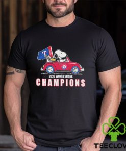 Snoopy And Woodstock Driving Car Texas Rangers 2023 World Series Champions Shirt 2 Snoopy And Woodstock Driving Car Texas Rangers 2023 World Series Champions Shirt