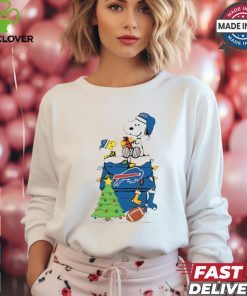 Snoopy And Woodstock Gift Buffalo Bills Football Merry Christmas 2024 shirt