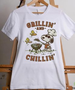 Snoopy And Woodstock Grillin And Chillin T shirt