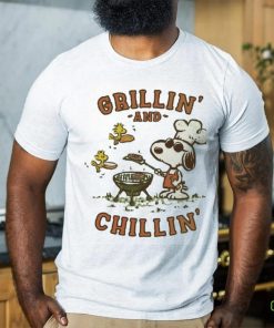 Snoopy And Woodstock Grillin And Chillin T shirt