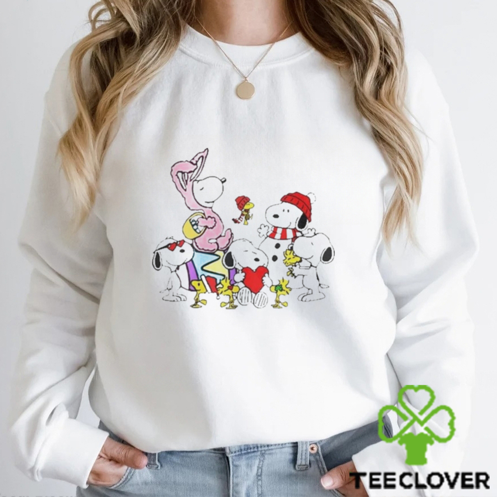 Snoopy And Woodstock Hat Santa Funny Merry Christmas Shirt Snoopy And Woodstock Hat Santa Funny Merry Christmas Shirt