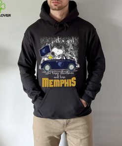 Snoopy And Woodstock Just A Girl Who Lover Christmas And Love Memphis Grizzlies Shirt