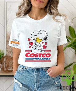 Snoopy And Woodstock Loves Costco Wholesale Logo Shirt