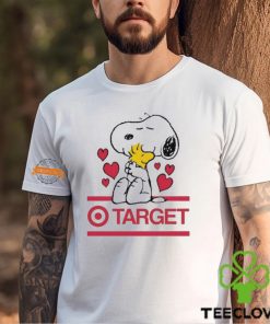 Snoopy And Woodstock Loves Target Logo Shirt