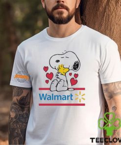 Snoopy And Woodstock Loves Walmart Logo Shirt