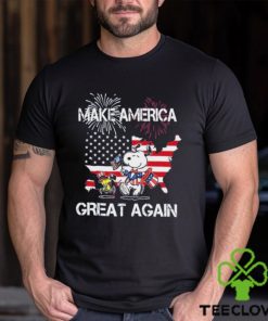 Snoopy And Woodstock Make America Great Again Patriot Proud hoodie, sweater, longsleeve, shirt v-neck, t-shirt