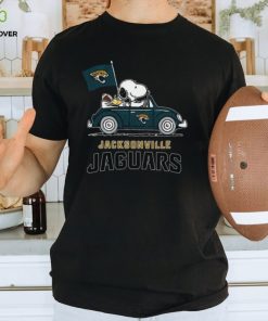 Snoopy And Woodstock Ride The Jacksonville Jaguars Car Shirt